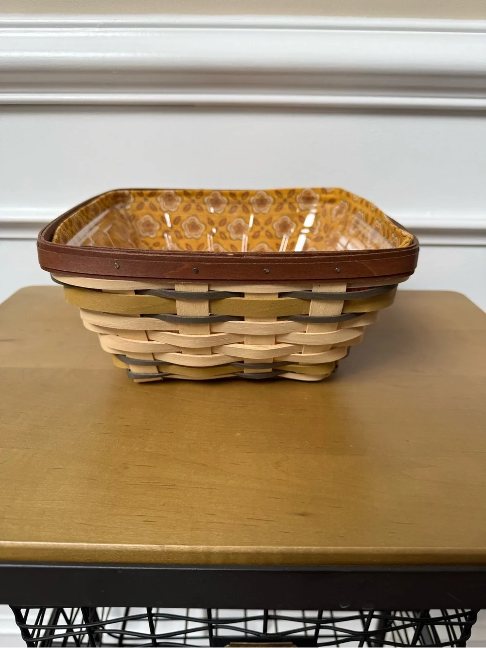 Longaberger woven basket